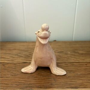 Ceramic Seal Figurine Made in England